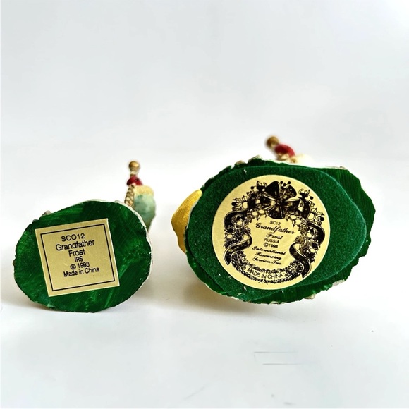 International Christmas Collection 1993-96 set of 6 VTG Santa Claus Figurines - Picture 4 of 6